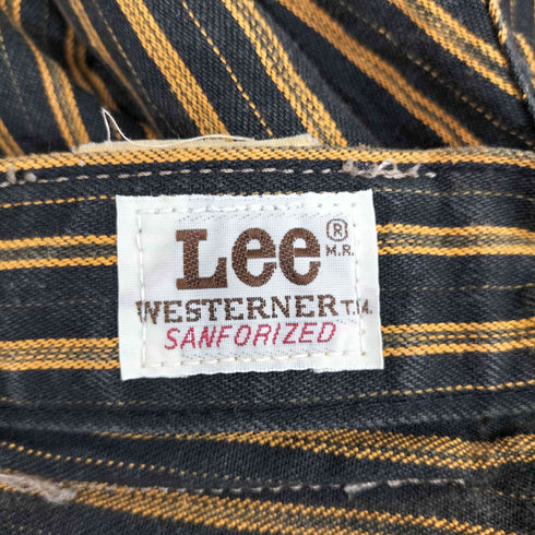 リー Lee WESTERNER ストライプパンツ メンズ