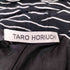 タロウホリウチ TARO HORIUCHI スカートルックパンツ レイヤードガウチョパンツ ボーダー メンズ