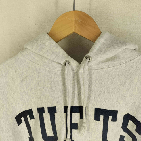 チャンピオン Champion REVERSE WEAVE TUFTS カレッジロゴ プルオーバーフーディー メンズ import:M
