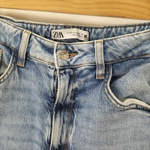 ザラ ZARA Z1975 HIGH RISE SLIM FLARE デニムパンツ レディース JPN:38
