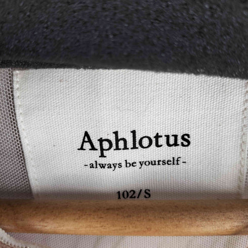Aphlotus 24ss クルーネック シアープルオーバー カットソー ムラ染め レディース JPN:S