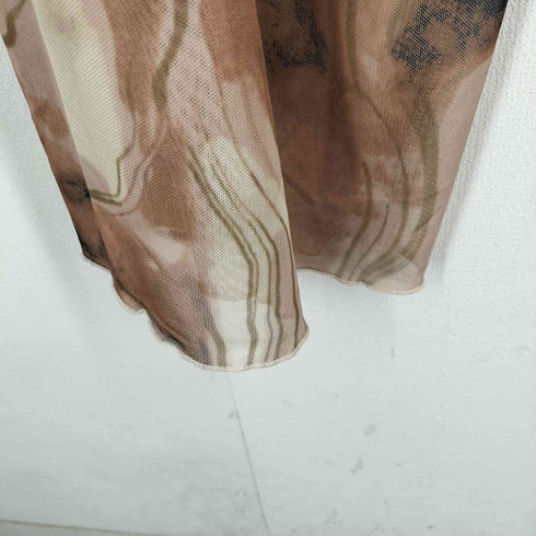 Aphlotus 24ss 裏付き フロントタック シアーパンツ ムラ染め レディース JPN:M