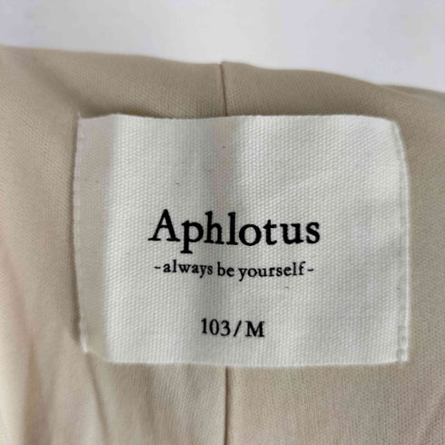 Aphlotus 24ss 裏付き フロントタック シアーパンツ ムラ染め レディース JPN:M