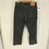リーバイス Levis 00S ハイチ製 505 REGULAR FIT ボタン裏267M刻印 ジップフライ 後染め ブラック デニム パンツ 04年製 メンズ W34 L30