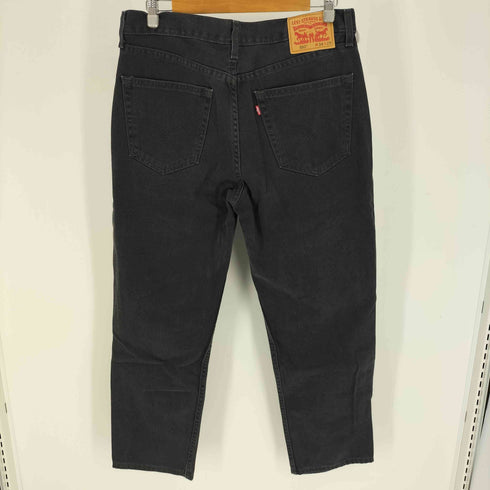 リーバイス Levis 550 ジップフライ 後染め ブラック デニム パンツ メンズ W34 L29
