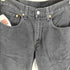 リーバイス Levis 550 ジップフライ 後染め ブラック デニム パンツ メンズ W34 L29