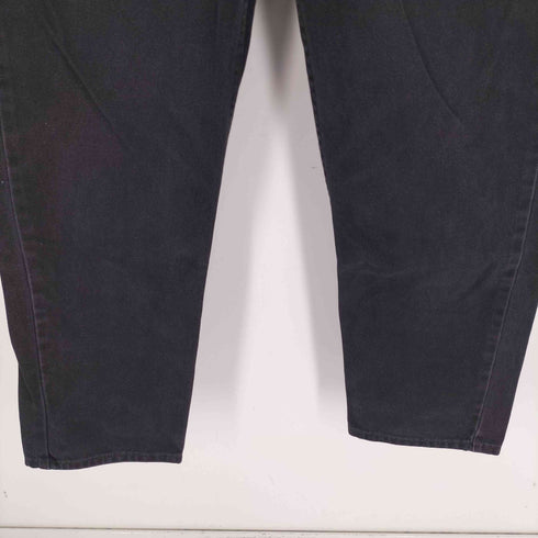 リーバイス Levis 550 ジップフライ 後染め ブラック デニム パンツ メンズ W34 L29
