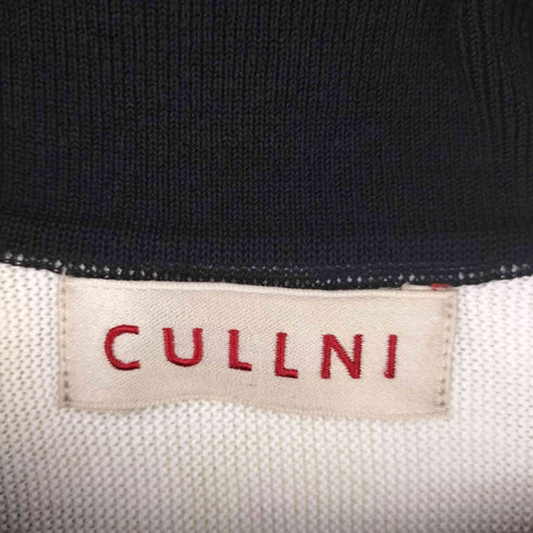クルニ CULLNI ストライプニットポロ メンズ
