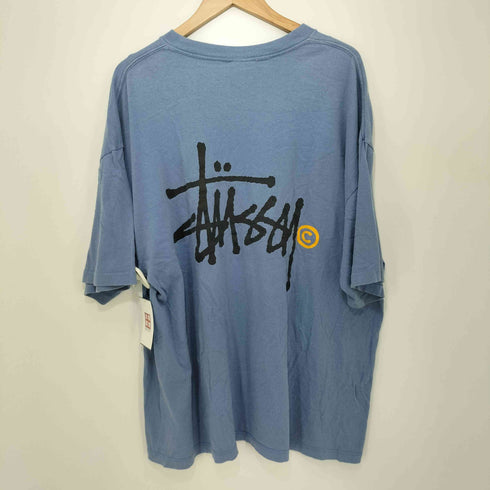 ステューシー Stussy 90初期 USA製 白タグ 両面プリント S/S クルーネックTシャツ メンズ import:XL