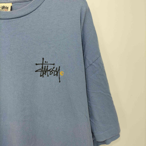 ステューシー Stussy 90初期 USA製 白タグ 両面プリント S/S クルーネックTシャツ メンズ import:XL