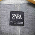 ザラ ZARA ボタンレスチェスターコート レディース L