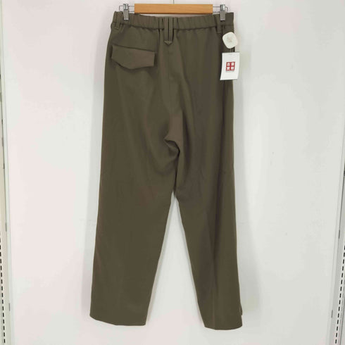 クルニ CULLNI センターシーム サテンスラックス メンズ