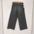 ネオンサイン NEON SIGN Drill Wide Denim Pants v1.6 BLK USED メンズ 46