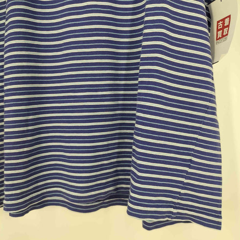 ポロバイラルフローレン Polo by RALPH LAUREN ポニー刺繍 マルチボーダー クルーネックTシャツ メンズ import:M