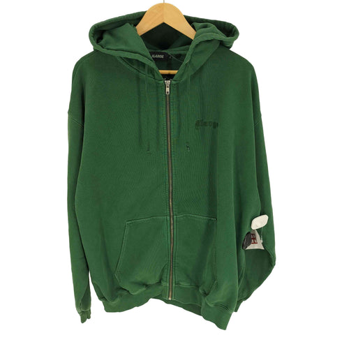 エクストララージ XLARGE 24AW PIGMENT EMBOSSED ZIP HOODED SWEATSHIRT メンズ import:XL