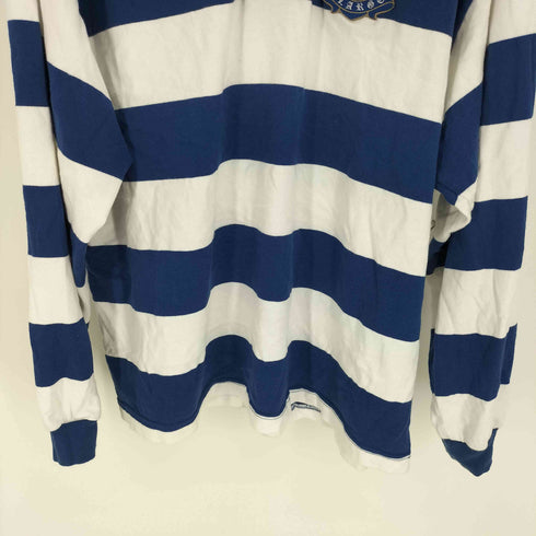 エクストララージ XLARGE 23SS EMBLEM STRIPED RUGBY SHIRT メンズ import:XL
