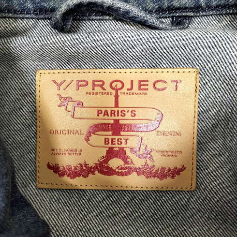 ワイプロジェクト Y/PROJECT 20AW Pop Up Denim Jacket レディース EU40