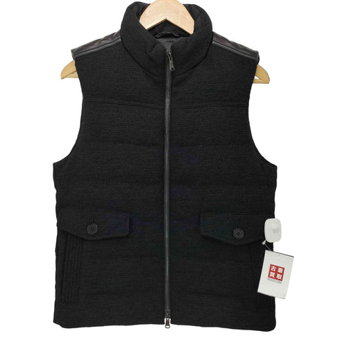 ジョゼフオム JOSEPH HOMME レザー切替 ダウンベスト メンズ 46
