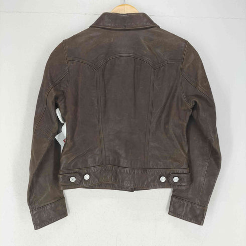 ギャップ Gap 90~00S OLD レザートラッカージャケット レディース XXS