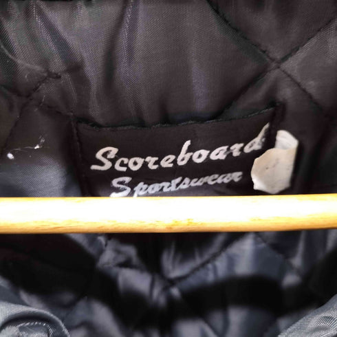 SCOREBOARD SPORTSWEAR 80-90S MADE IN USA バックプリント スタジャン メンズ import:XL