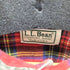 エルエルビーン L.L.Bean 80S 裏地チェック L/S コットンシャツ メンズ import:L