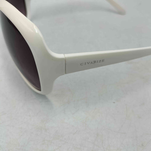 シヴァーライズ CIVARIZE ホワイトフレーム グラデーション レンズ サングラス Y2K メンズ
