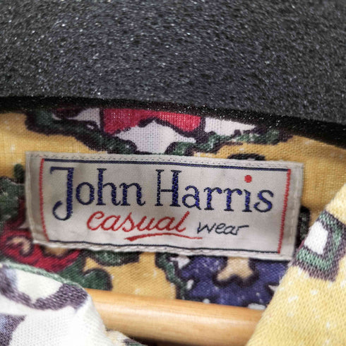 JOHN HARRIS 総柄 S/S シャツ メンズ import:XXL