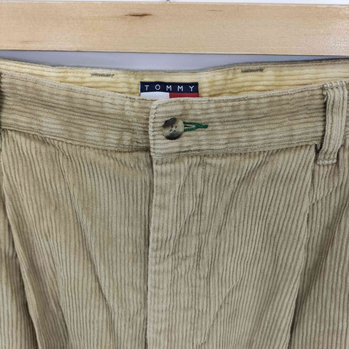 トミーヒルフィガー TOMMY HILFIGER 2タック 太畝コーデュロイパンツ メンズ 36