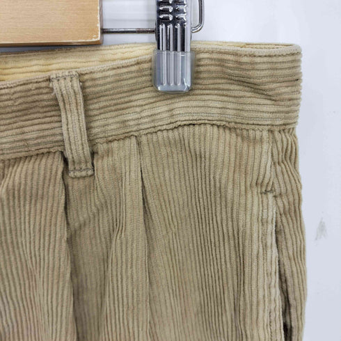 トミーヒルフィガー TOMMY HILFIGER 2タック 太畝コーデュロイパンツ メンズ 36