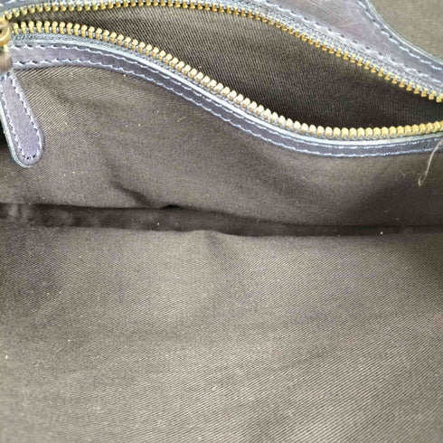 MADE IN ITALY レザーショルダーバッグ メンズ