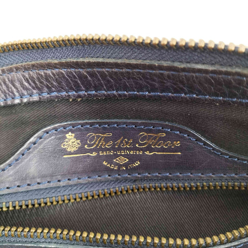 MADE IN ITALY レザーショルダーバッグ メンズ
