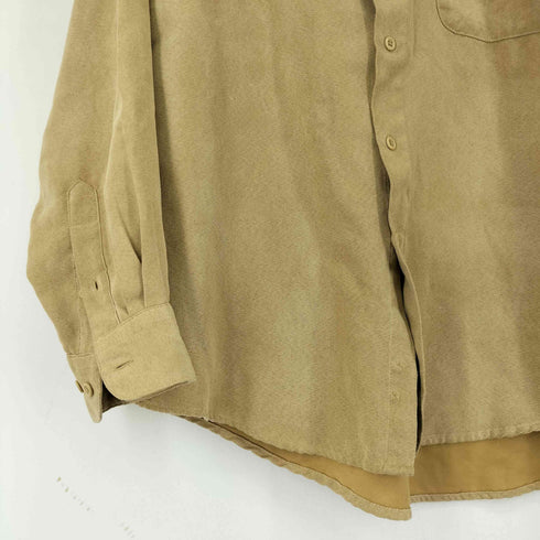ヴァンヒューゼン VAN HEUSEN 90s soft suede l/sシャツ メンズ JPN:M