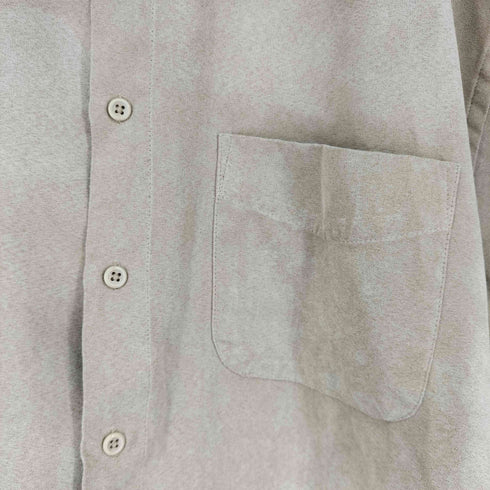 ヴァンヒューゼン VAN HEUSEN 90s soft suede l/sシャツ メンズ JPN:M