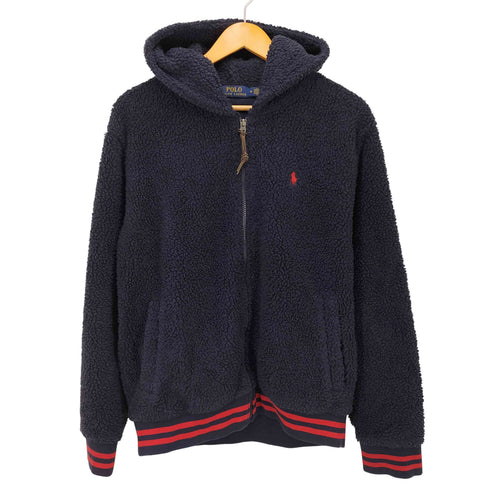 ポロラルフローレン POLO RALPH LAUREN ポニー刺繍ボアフリースジャケット メンズ JPN:M