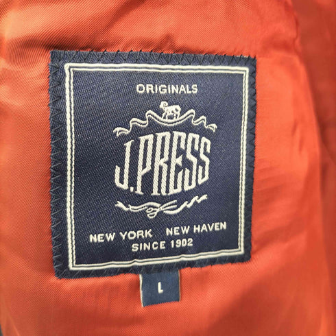 ジェイプレス J.PRESS マリンボタン Pコート メンズ L