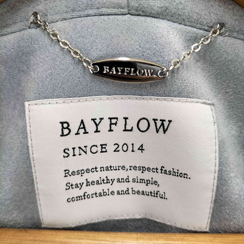 ベイフロー BAYFLOW ダンボールスウェードコート レディース 3