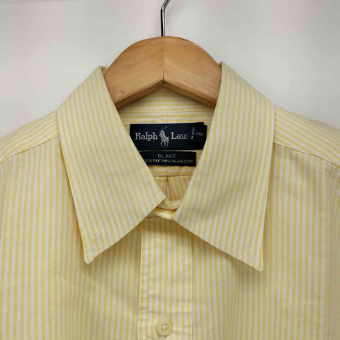 ラルフローレン RALPH LAUREN 90S BLAKE ストライプ L/S ボタンダウン シャツ メンズ import:L