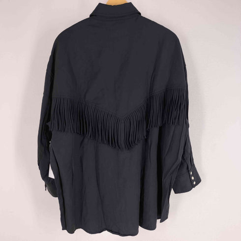 マウジー moussy FRINGE OVER シャツ レディース FREE