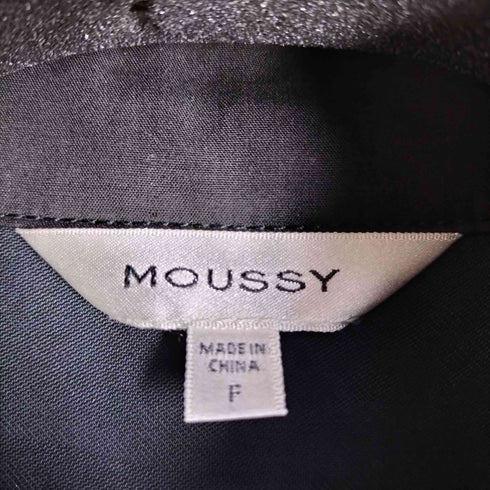 マウジー moussy FRINGE OVER シャツ レディース FREE