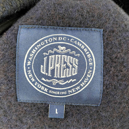 ジェイプレス J.PRESS スタンドカラー カーディガン メンズ L