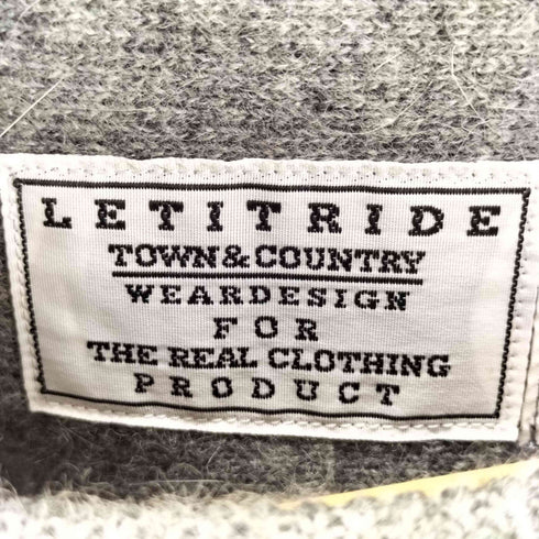 レットイットライド Let it Ride アンゴラ リブ ニット セーター メンズ JPN:M