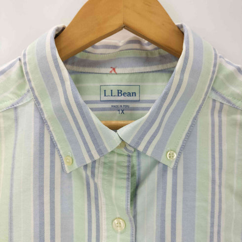 エルエルビーン L.L.Bean L/S ストライプ BDシャツ メンズ 1X