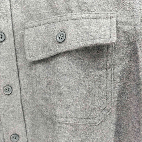 エルエルビーン L.L.Bean TRADITIONAL FIT CHAMOIS CLOTH SHIRT スタンドカラー シャモア クロス シャツ メンズ import:S