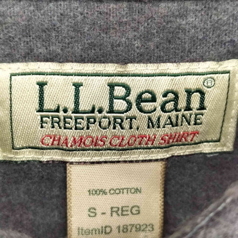 エルエルビーン L.L.Bean TRADITIONAL FIT CHAMOIS CLOTH SHIRT スタンドカラー シャモア クロス シャツ メンズ import:S