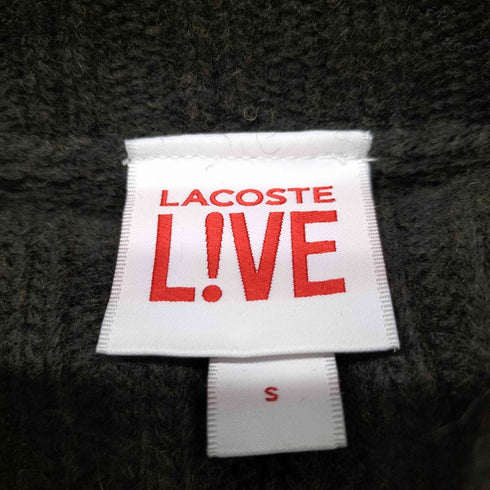 ラコステライブ Lacoste Live ハイネック ナイロンポケットニット メンズ JPN:S