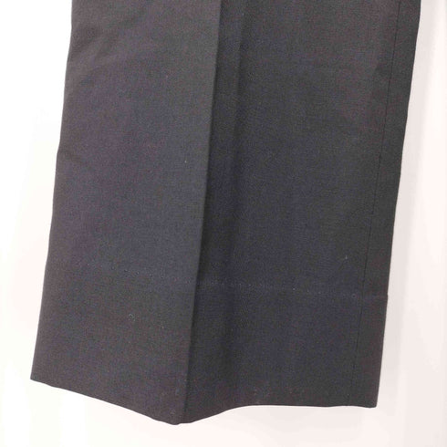 ピエールカルダン pierre cardin ロゴ刺繍 ウール混スラックス レディース 79