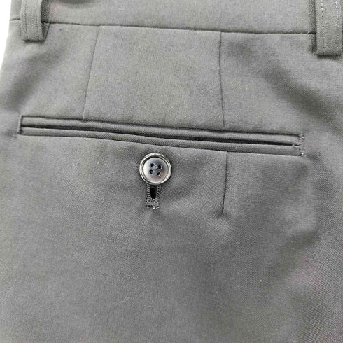 ピエールカルダン pierre cardin ロゴ刺繍 ウール混スラックス レディース 79
