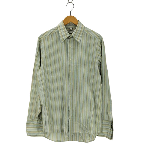 ジェフリービーン GEOFFREY BEENE L/S ストライプドレスシャツ メンズ JPN:M