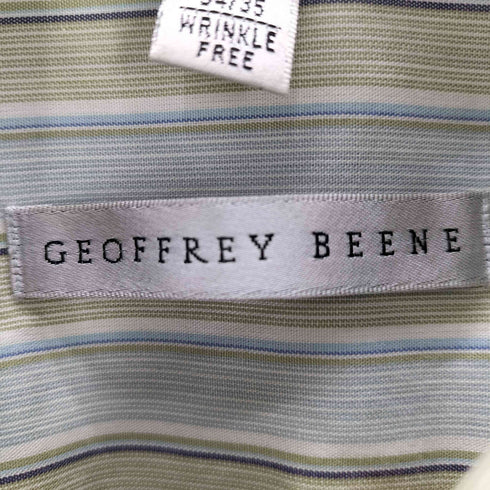 ジェフリービーン GEOFFREY BEENE L/S ストライプドレスシャツ メンズ JPN:M