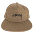 ステューシー Stussy ウール混 ショーンロゴ 6パネルキャップ フェルト メランジ メンズ